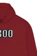 Худи оверсайз с вышивкой Taboo Bordo 5XL - изображение 2