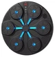 Тренажер для бокса с Bluetooth и LED подсветкой, музыкальный для развития реакции, скорости удара и координации для детей и взрослых черная - изображение 1