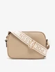 Сумка кросбоді U.S. Polo Assn. Classic Zip Crossbody Bag Taupe (бежева) - зображення 3