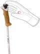 Kijki narciarskie Leki Stella S 120 cm Biało-złote (4028173320851) - obraz 4