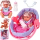 Lalka bobas MalPlay w nosidełku z akcesoriami 30 cm 107070 (5901924215707) - obraz 1
