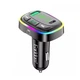 Автомобильный FM модулятор MP3 с быстрой зарядкой 3.1A (USB + USB-C) — Earldom ET-M104 Black (778354) - изображение 1