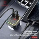 FM модулятор MP3 с двумя USB и Type-C — Earldom ET-M108 Black (788336) - изображение 6