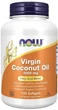 Дієтична добавка NOW Foods – Кокосова олія (Virgin Coconut Oil), 1000 мг, 120 м'яких капсул (733739017185) - зображення 1