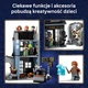 Zestaw klocków LEGO Harry Potter Magiczne sklepy na ulicy Śmiertelnego Nokturnu 788 elementów (76471) - obraz 5
