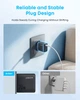 Мережевий зарядний пристрій Anker Charger 70W, 3xUSB-C, 1xUSB-A, Black (A121CG11) - зображення 3