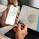 Пошуковий брелок BOROFONE BC104 Intelligent Positioning Anti-Lost Black з підтримкою Apple Find My - зображення 6
