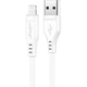 Дата кабель USB 2.0 AM to Lightning 1.2m 2.4A TPE C3-02 White Acefast - изображение 1