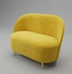 Диван Chetco Lounge 120х55х90 см желтый - изображение 2