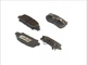 Комплект гальмівних колодок ABE C25012ABE Mitsubishi Lancer, Outlander; Dodge Avenger, Caliber; Citroen C4; Jeep Patriot, Compass; Chrysler Sebring MZ690569, 05191271AA, 05191271AB - изображение 1