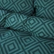 Простынь MirSon Ranforce Elite 17-0622 Geometry Emerald 150*220 - изображение 4
