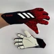 Юношеские вратарские перчатки adidas predator 20 pro футбольные перчатки для вратаря Адидас предатор Demonskin - изображение 3