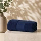 Полотенце махровое LoveYouHome хлопковое 75×150 см тёмно‑синее (ly60209) - изображение 6