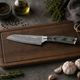 Ніж Santoku Maestro MR-1482 Damascus 5" дамаська сталь 12,5 см - зображення 1