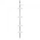 Полка для ванной Multi Corner Shelf GY-188, раздвижная, угловая, регулируемая, металл - изображение 3