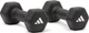Гантели Adidas Dumbbells черный Унисекс 2 кг ADWT-11402-NL - изображение 1