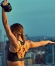 Гиря Adidas Kettlebell черный 4 кг - изображение 7