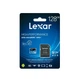 Карта пам'яті microSDXC (UHS-1 U3) Lexar High-Performance 633x 128Gb class 10 V30 A1 (100Mb/s) Синій Series (adapter SD) - изображение 2