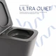 Унітаз підвісний Qtap Tern Ultra Quiet 520×345×325 мм, Anthracite, з сидінням Slim Duroplast / Soft-close / Quick Release - зображення 5