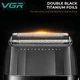 Електробритва VGR V-640S шейвер, подвійне лезо, 9000 RPM, LED Display - зображення 7