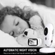 Відеоняня VB603 з камерою, нічним баченням та екраном 3.2 дюйма, BabyWatch - зображення 4
