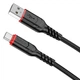 Кабель Hoco X59 Victory charging data cable Type-C(L=2M) Black - изображение 1