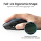 Маніпулятор миша бездротова UGREEN MU006 Ergonomic Wireless Mouse Blue - изображение 6