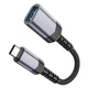 Кабель-перехідник HOCO UA24 Type-C male to USB female 3.0 converter Metal Gray - зображення 6