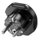 Сетевой адаптер HOCO AC6 Unimped universal conversion plug Black - изображение 3