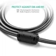 Кабель UGREEN VG101 VGA Male to Male Cable 1m (Black)(UGR-11673) - изображение 4