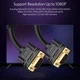 Кабель UGREEN VG101 VGA Male to Male Cable 1m (Black)(UGR-11673) - изображение 6