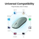 Маніпулятор миша бездротова UGREEN MU001 Portable Wireless Mouse Green - изображение 8