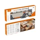 Клавіатура HOCO GM61 Murphy 3-color wired keyboard(Ukrainian version) star gray - зображення 2