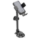 Автотримач для телефона HOCO H27 Rock push-type car holder(center console) Black gray - зображення 5