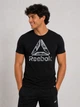 Футболка 010625 ВС чорний з білим DY7831 Reebok M(р) - изображение 1