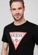 Футболка чоловіча (unisex) Guess 100% бавовна чорна з принтом L - зображення 3