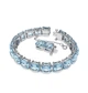 Браслет жіночий Swarovski Millenia блакитний - изображение 3