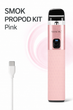 POD-система электронная сигарета Smok PROPOD KIT Pink под система 800 мАч Смок Пропод Кит электронка до 22 Вт с верхней заправкой 2 мл розовая - изображение 1
