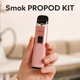 POD-система электронная сигарета Smok PROPOD KIT Pink под система 800 мАч Смок Пропод Кит электронка до 22 Вт с верхней заправкой 2 мл розовая - изображение 4