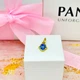 Срібна намистина Блакитна Хамса Pandora Пандора - изображение 2