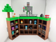 Полиця-органайзер для мініфігурок "Світ Minecraft". Aivory - изображение 1
