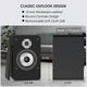 Акустика LONPOO LP-42MX Hi-Fi 100W RMS дерев'яна - зображення 4
