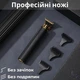 Тример VGR акумуляторний 10 Вт 3 насадки для стрижки машинка для волосся бороди моделювання окантування чорний чоловічий бездротовий USB подарунок чоловіку татові - зображення 5