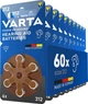 Батарейки для слуховых аппаратов воздушно-цинковые VARTA 312(60шт.) - 10 блистеров в коробке + Бесплатная доставка! - изображение 3