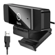 Веб-камера 1080p для компьютера с встроенным микрофоном USB HOCO D100 черный - изображение 1