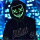 Неоновая маска Purge Mask Судная ночь ABC зеленый - изображение 2