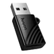 Картридер перехідник HOCO HB53 USB-A to TF mini card reader MicroSD (TF) карт пам'яті (USB 2.0, 480 Мбіт/с). Black - зображення 5