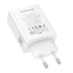 Мережевий зарядний пристрій BOROFONE BA109A Star single port PD40W charger (EU) White - зображення 7
