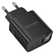 Мережевий зарядний пристрій BOROFONE BA97A Ilustre single-port PD30W charger with digital display (EU) Black - зображення 4