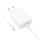 Мережевий зарядний пристрій BOROFONE BA107A Stellar single port PD30W charger set (C to iP) (EU) White - зображення 5
